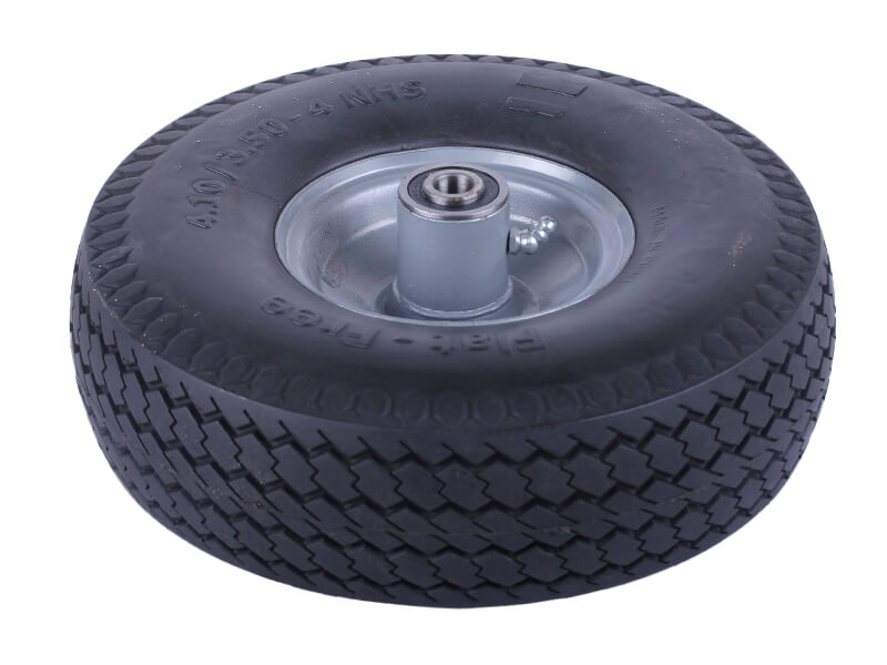 Колесо 3,50-4TL (безкамерне, вісь d-13мм) (пінополіуретанове) AMG