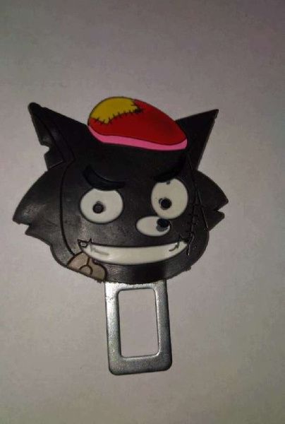 Обманка ремня безопасности (большая) BLACK CAT