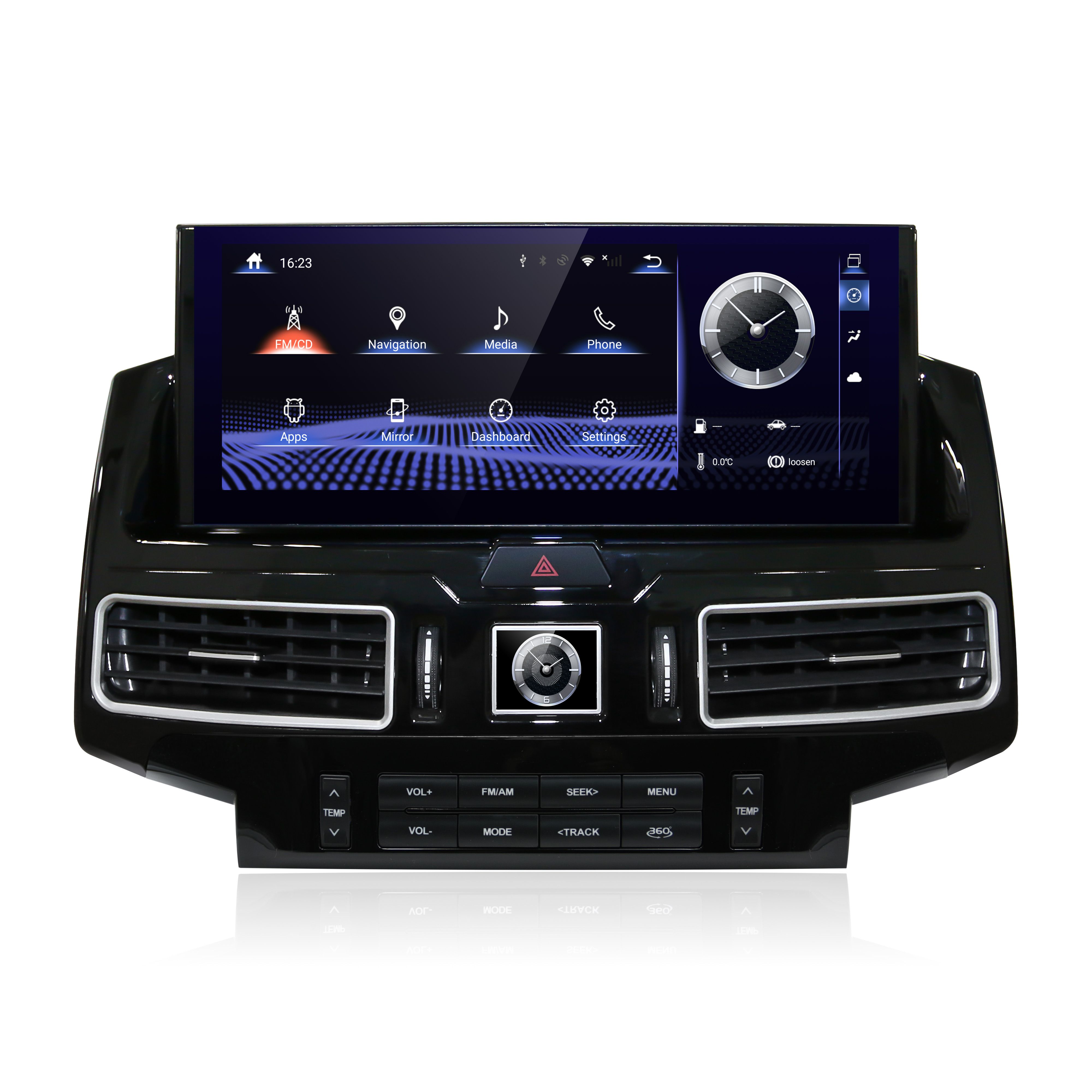 Штатна магнітола Torssen Toyota LC200 07-15 8/128 high climate+360 SK1238