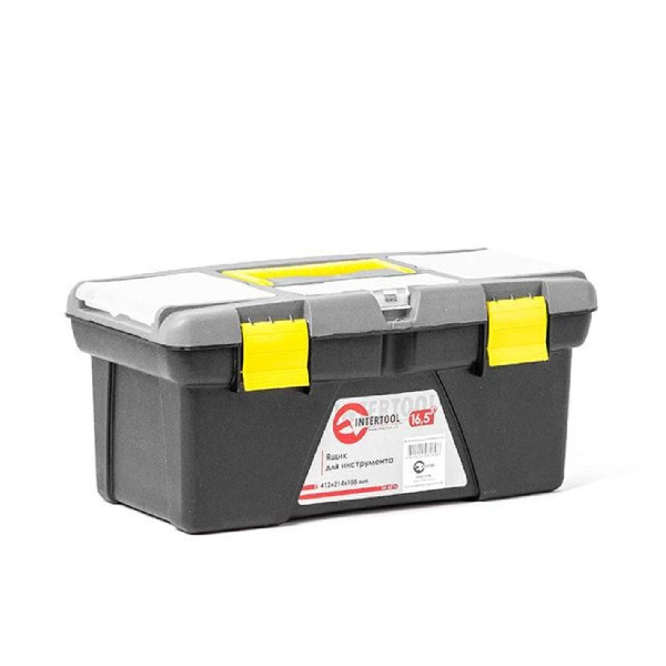 Ящик для инструмента 16.5 412*214*188мм INTERTOOL