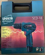 Шуруповерт акумуляторний Spektr 18В SCD-18 SVET