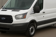 Накладка біля дзеркал Carmos (2 шт., нерж) Ford Transit 2014- рр.