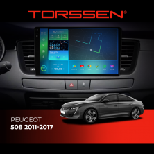 Штатна магнітола Torssen 2K Peugeot 508 11-17 F9432 4G Carplay DSP