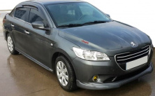 Бокові пороги 2012-2017 (під фарбування) Peugeot 301 2012- рр.