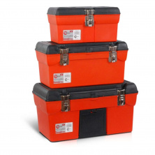 Комплект ящиков для инструментов с металлическим замком, 3 шт INTERTOOL