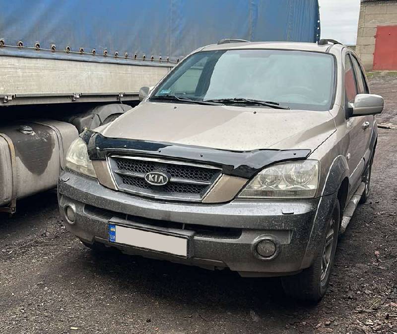 Дефлектор капота (EuroCap) Kia Sorento I BL 2002-2009 рр.
