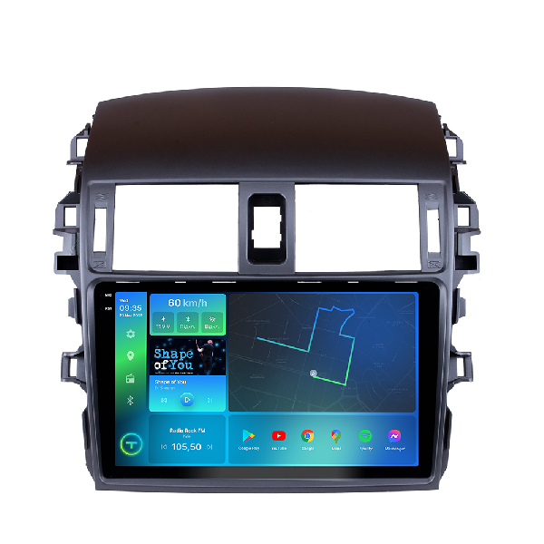 Штатна магнітола Torssen Toyota Corolla E150 2006-2012 повітропроводи F9432 4G Carplay DSP