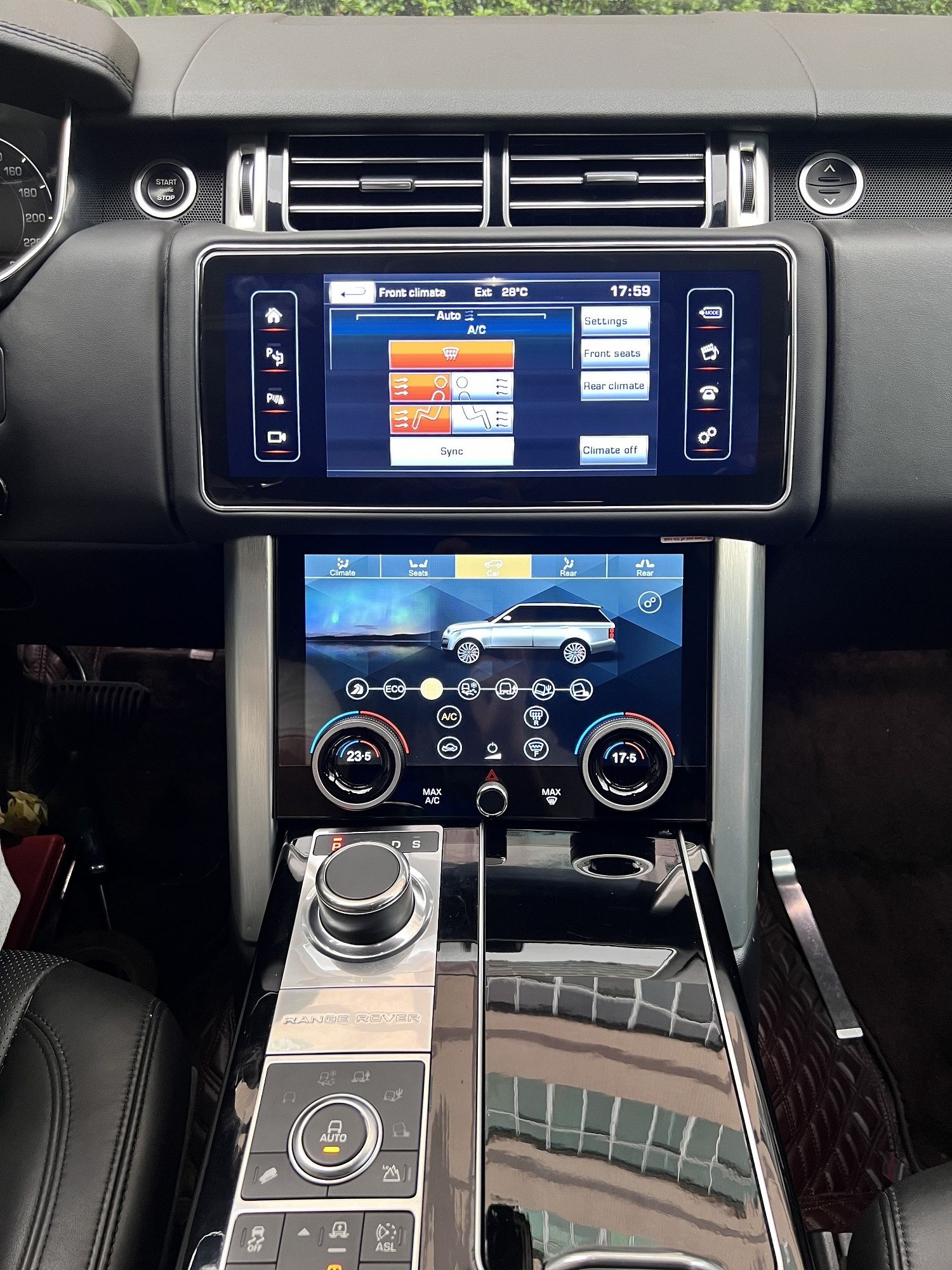 Штатна магнітола Torssen Land Rover RR Vogue 2013-2016 Bosch DF1236/360 white