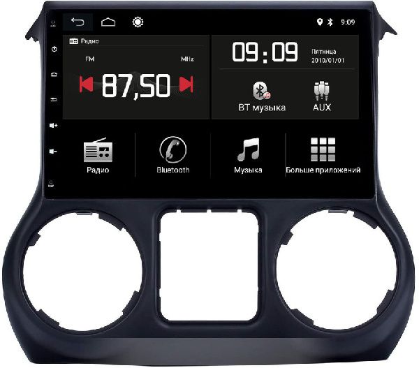 Штатная магнитола Torssen Jeep Wrangler 15-17 F10464 4G Carplay DSP