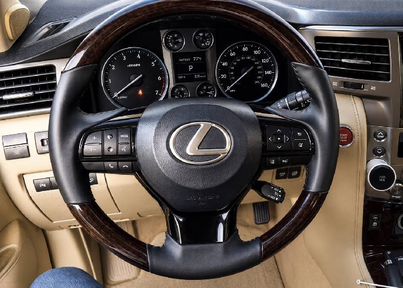 Кермо у зборі (під дерево) Lexus LX570/450d 2008-2022 рр.
