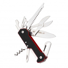 Нож складной 165 мм, 9 элементов. INTERTOOL