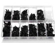 Набор авто клипсы (андапки, пистоны) 12 видов, 350шт MS