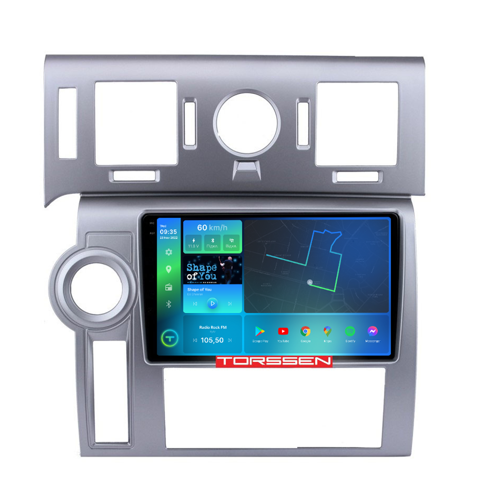 Штатна магнітола Torssen 2K Hummer H2 F98256 4G Carplay DSP