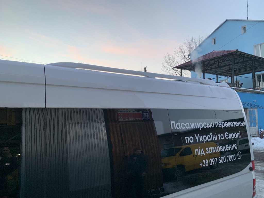 Рейлінги (під фарбування) для Mercedes Sprinter W906 2006-2018 рр