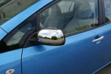 Накладки на дзеркала (2 шт, ABS) Nissan Leaf 2010-2017 рр.