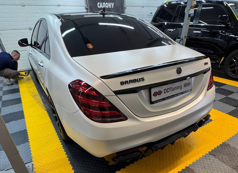 Комплект обвісів S63 AMG (2018-restyling) для Mercedes S-class W222 2013-2022 рр