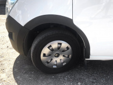 Накладки на арки (4шт, чорні, ABS) Opel Movano 2010-2021 рр.