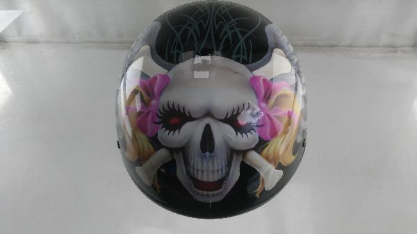 Шлем-каска (mod:908) (skull) DOT