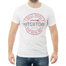 Футболка светло-серая меланж XL 100% хлопок