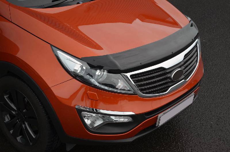 Дефлектор капота (EuroCap) Kia Sportage 2010-2015 рр.