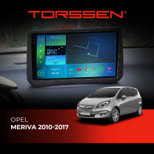 Штатна магнітола Torssen 2K Opel Meriva 2010-2017 F98256 4G Carplay DSP