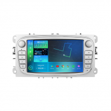 Штатна магнітола Torssen F7432-2 Ford Focus 2/Mondeo/S-Max/Fiesta/Fusion 4/32 Carplay 07-11 Silver