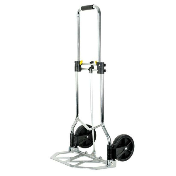 Тележка ручная складная до 100 кг, 420*480*980, колеса 170 мм, (алюминиевая) INTERTOOL