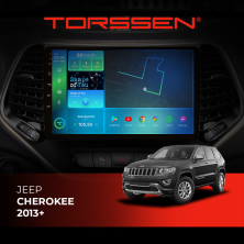 Штатна магнітола Torssen Jeep Cherokee 2013+ F10232 4G Carplay DSP
