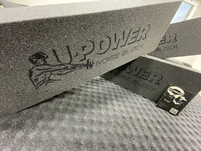 U-POWER NOISE BLOCK Акустична ЦЕГЛИНА блок з акустичного пінополіуретану 500 × 100 х 150 мм