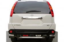 Задні кути з центральної AK0073 (2 шт., нерж.) Nissan X-trail T31 2007-2014 рр.