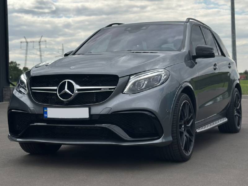 Комплект обвісів GLE63 AMG (з заднім дифузором) Mercedes GLE/ML сlass W166 2011-2018 рр.
