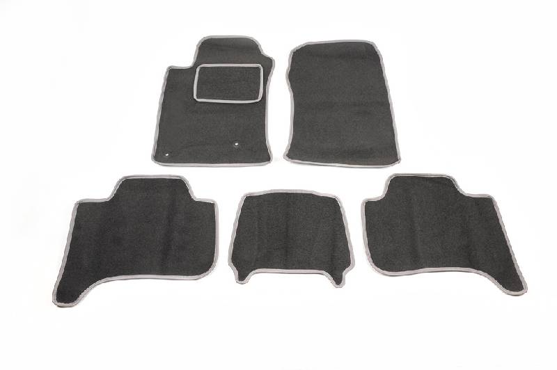 Ворсові килимки Premium (5 шт) Toyota Land Cruiser Prado 120 2002-2009 рр.
