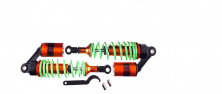 Амортизатори (пара) Delta 330mm, газомасляні (салатові + павутина) KOMATCU