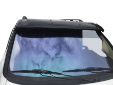 Козирьок на лобове скло (чорний глянець, 5мм) Mercedes Vito W638 1996-2003 рр.