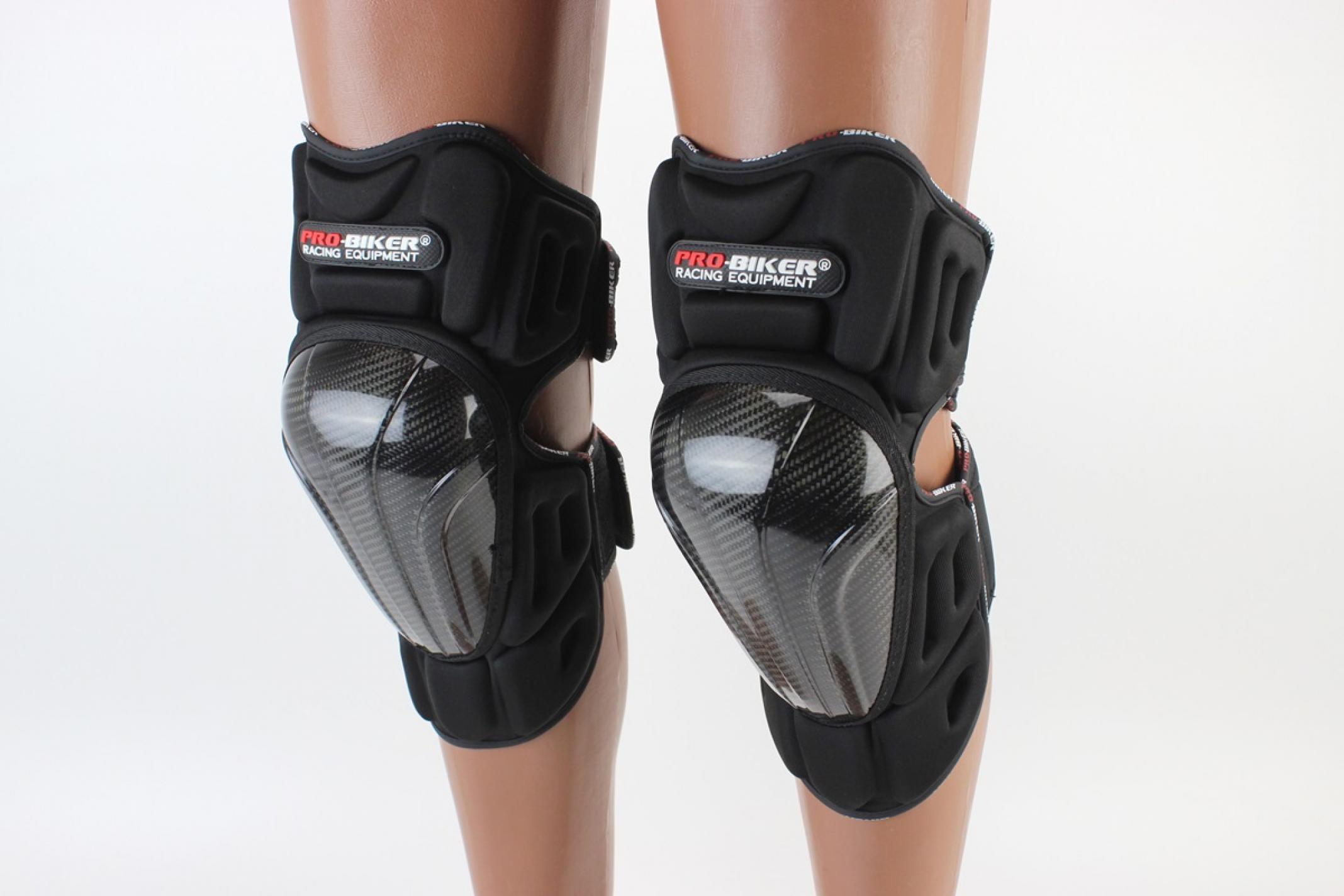 Наколенники защитные (колено) к-кт 2шт, Чёрные KS