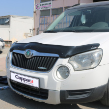 Дефлектор капота 2009-2013 (EuroCap) Skoda Yeti 2009-2017 рр.
