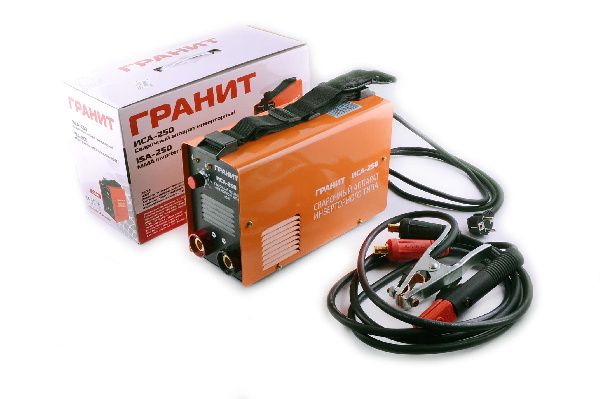 Сварочный аппарат инверторный (20-250 А 7,1 кВт) (mod:ИСА-250) (ГРАНИТ) LVT