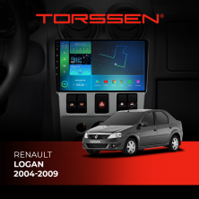 Штатна магнітола Torssen Renault Logan 2004-2009 F9432 4G Carplay DSP