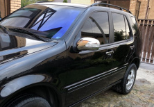 Накладки на дзеркала (2 шт, нерж.) Mercedes ML W163 1997-2005 рр.