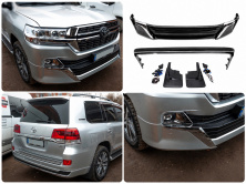 Комплект обвісів 2016-2021 (Executive 2021) Чорний колір для Toyota Land Cruiser 200 рр