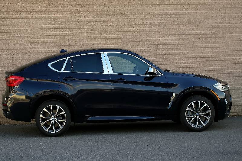 Комплект окантовки вікон (18 шт) BMW X6 F16 2014-2019 рр.