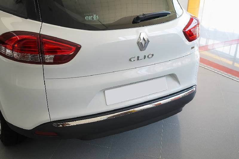 Кромка бампера (SW, нерж) Renault Clio IV 2012-2019 рр.