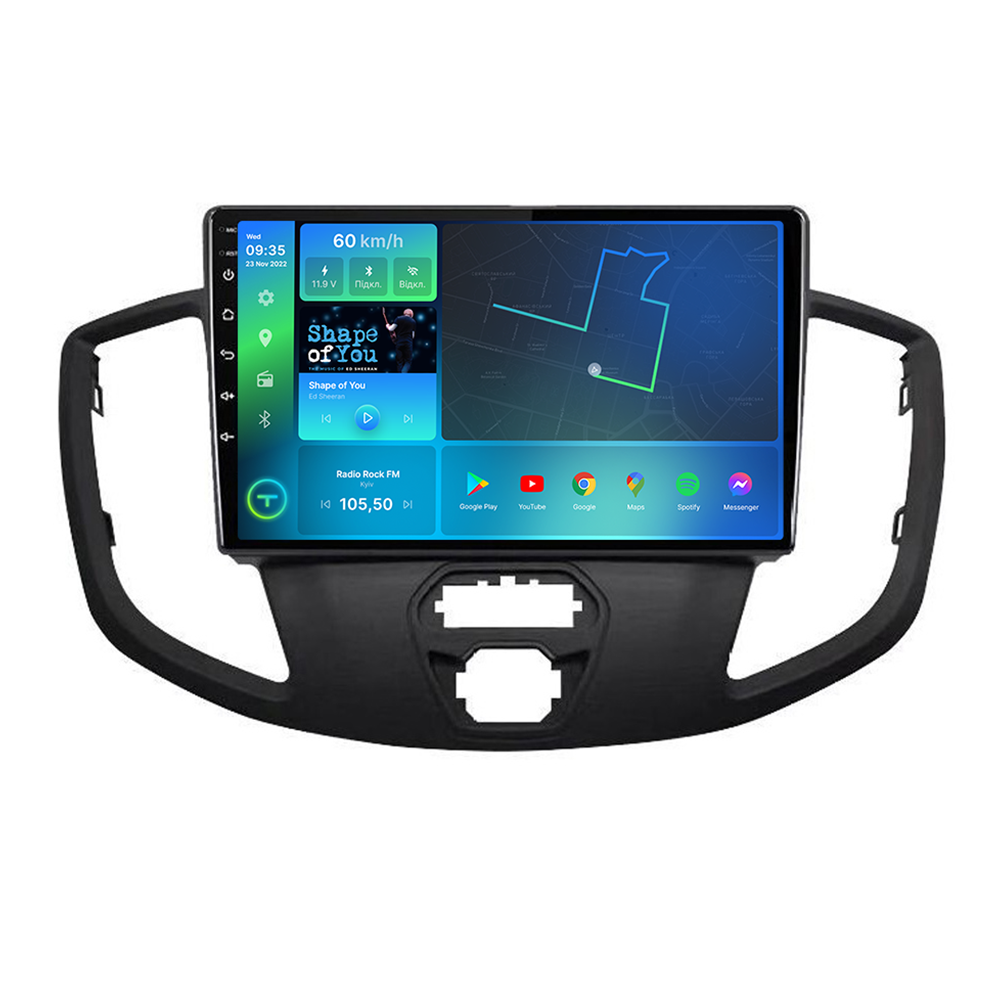 Штатная магнитола Torssen Ford Transit 2020+ USA F96128 4G Carplay DSP