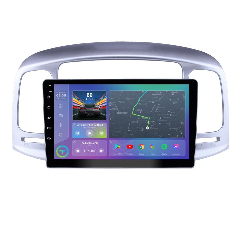 Штатна магнітола Torssen Hyundai Accent 2006-2011 F98256 4G Carplay DSP