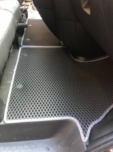 Килимки (2 шт, EVA, чорні) Opel Vivaro 2015-2019 рр.