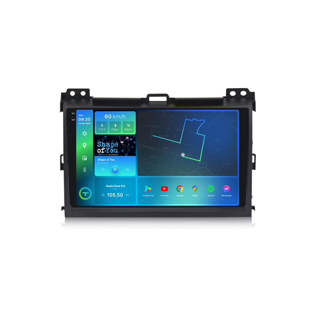 Штатна магнітола Torssen 2K DTS Toyota Prado 120 F9432 4G Carplay DSP