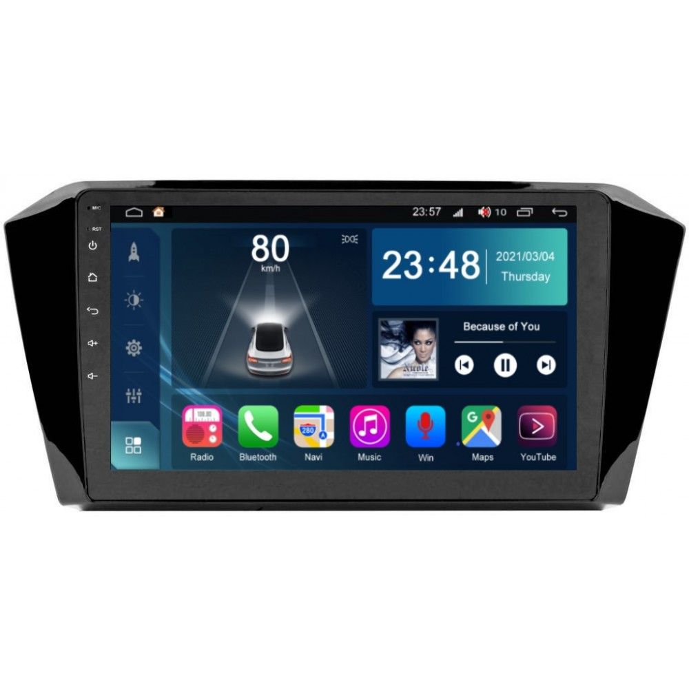 Штатна магнітола Torssen VW Passat B8 FL10 4+64Gb 4G Carplay DSP