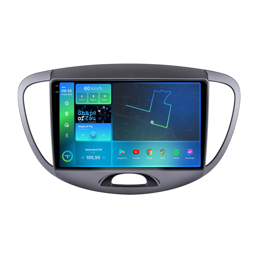 Штатна магнітола Torssen 2K Hyundai I10 2010-2013 F98256 4G Carplay DSP