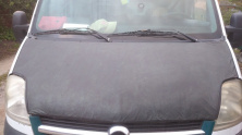 Чохол капота (шкірозамінник) Opel Movano 2004-2010 рр.