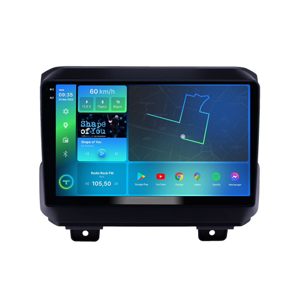 Штатна магнітола Torssen Jeep Wrangler/Rubicon 2018 F98256 4G Carplay DSP